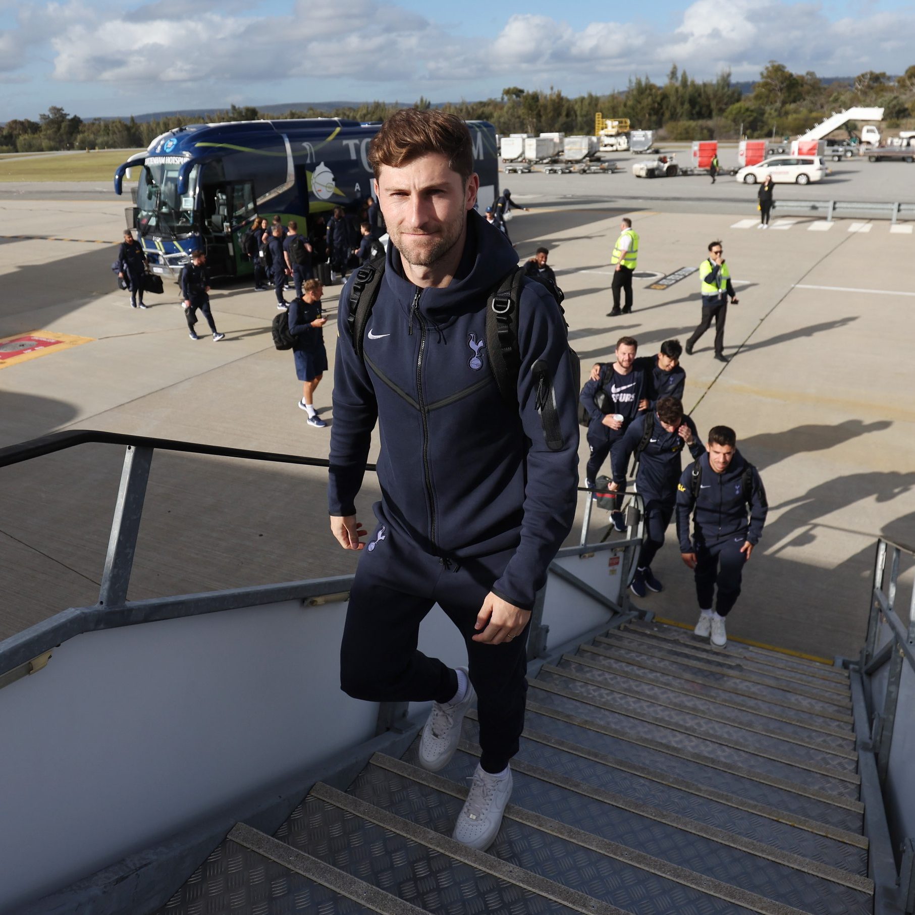 Mandatory Credit: Photo by Alex Morton/Tottenham Hotspur F.C./Shutterstock (14017221c)
Ben Davies of Tottenham Hotspur
Tottenham Hotspur Team Depart for Bangkok, Perth Airport, Australia - 21 Jul 2023